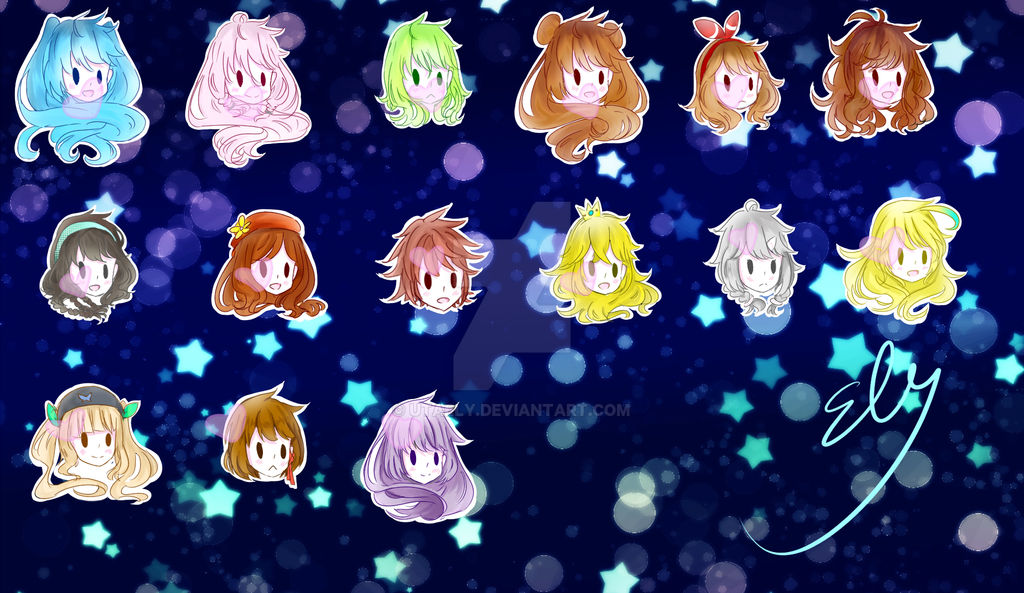 Yuatari Sticky Stickers by UtaEly on DeviantArt