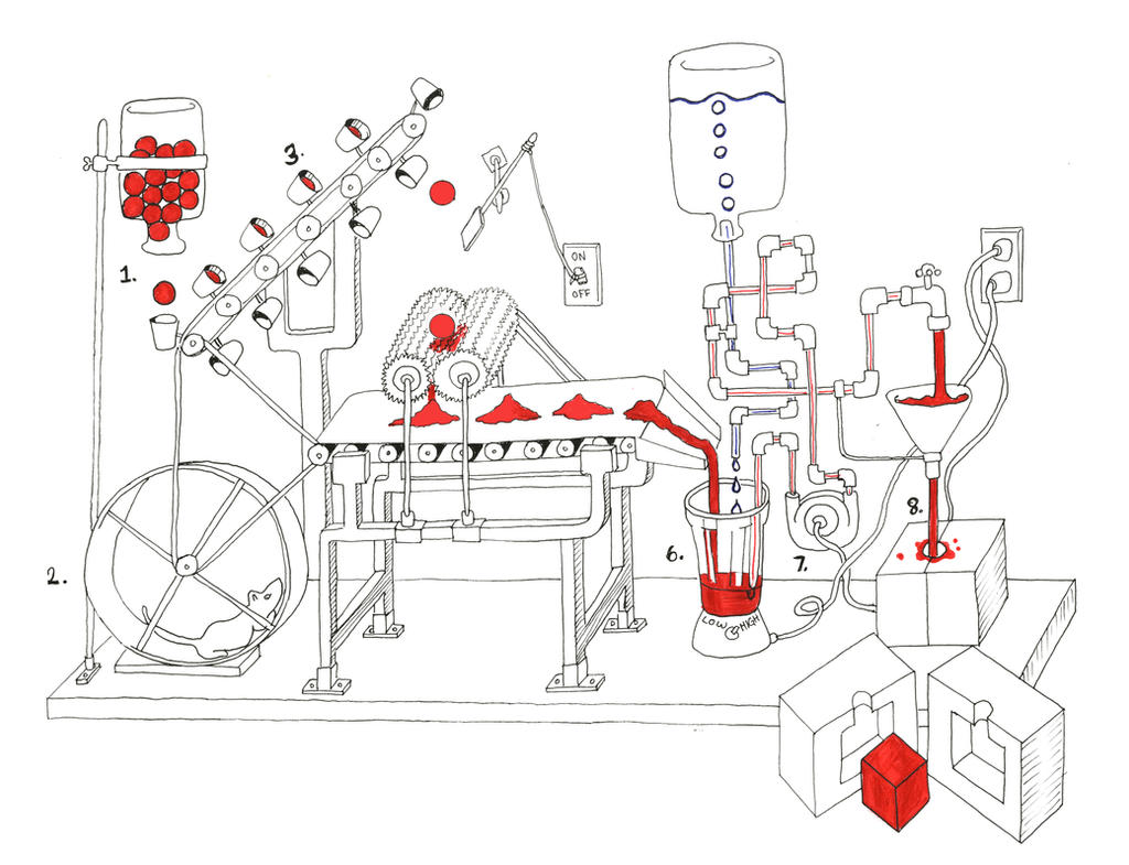 Rube Goldberg machine by Tommyboy5000 on DeviantArt