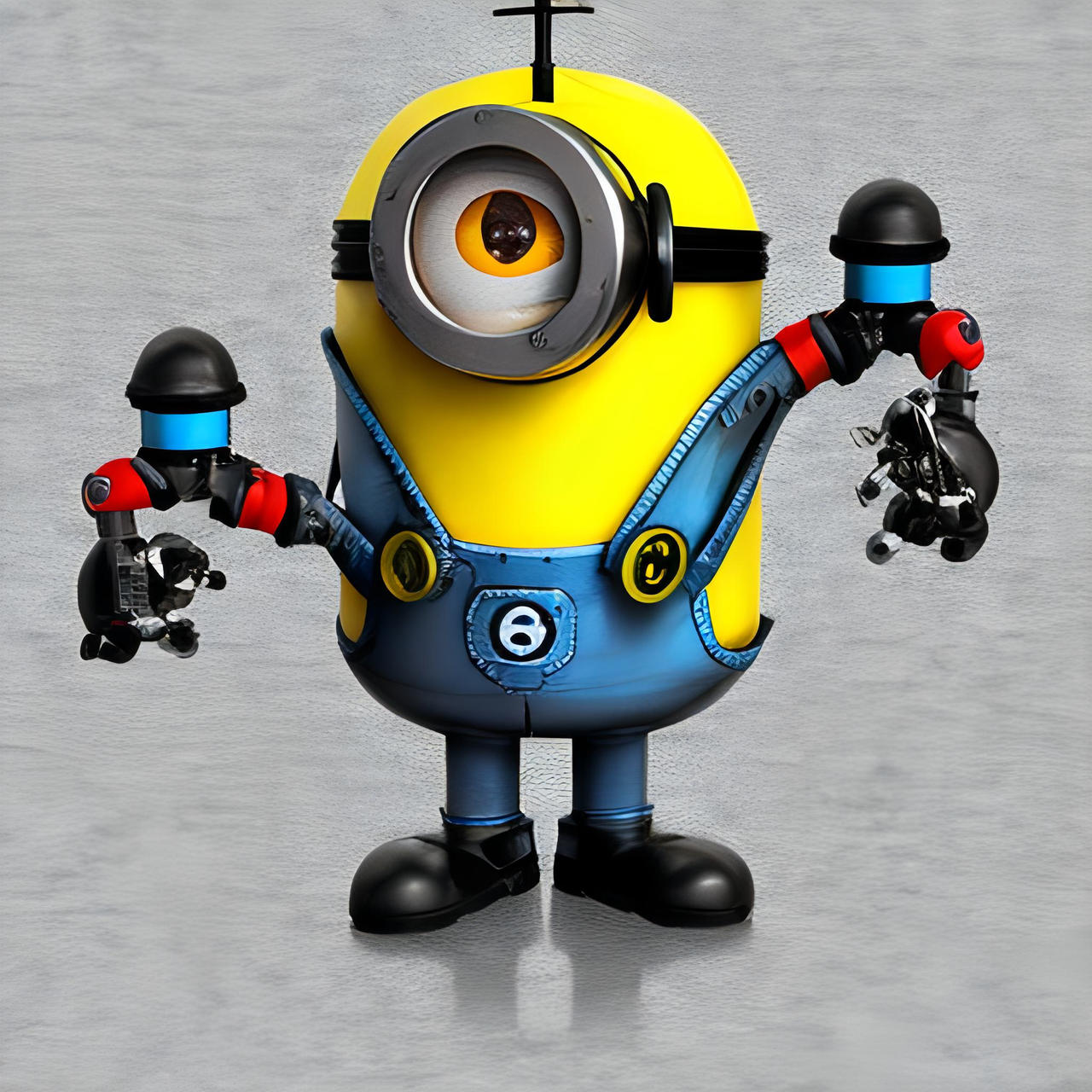 Minion Raouter Robot Minion by MFTonDeviantArt on DeviantArt