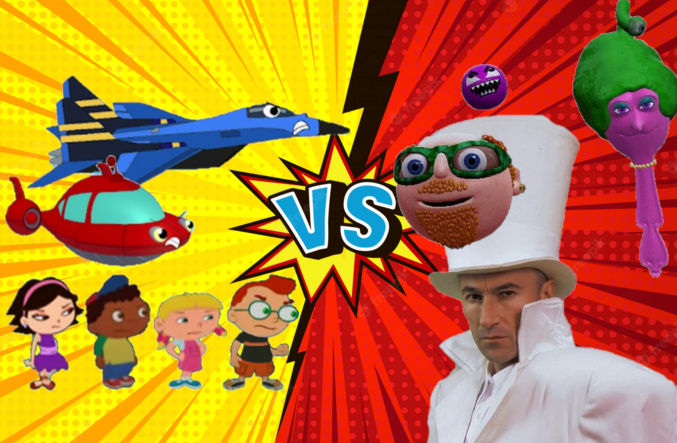 Little Einsteins Rocket And Big Jet VS All Meanies by MFTonDeviantArt ...