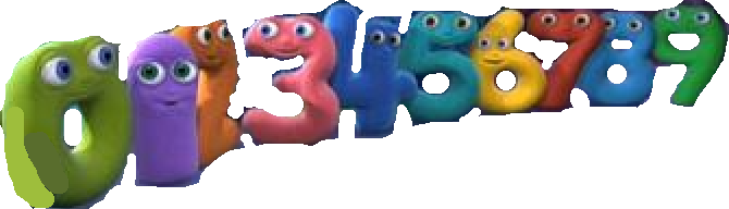 Numberjacks 0-9 (PNG) by MFTonDeviantArt on DeviantArt