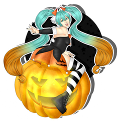 Fanart | Halloween Miku