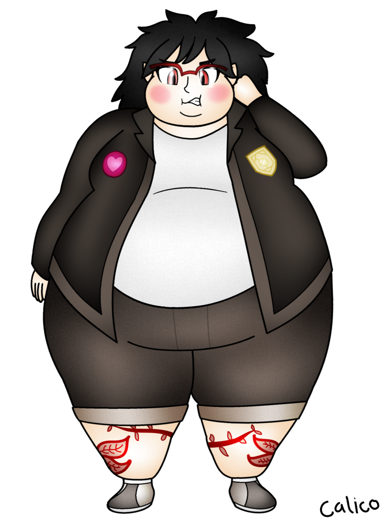 OC: Undre JennMurlit Sr. (Helltoo), but he's fat by Mami-Kun on DeviantArt