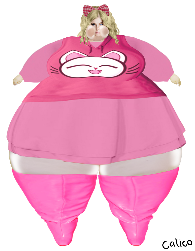 Esme Inflation Deviantart OC: Emma, but she's inflated and realistic by Mami-Kun on DeviantArt