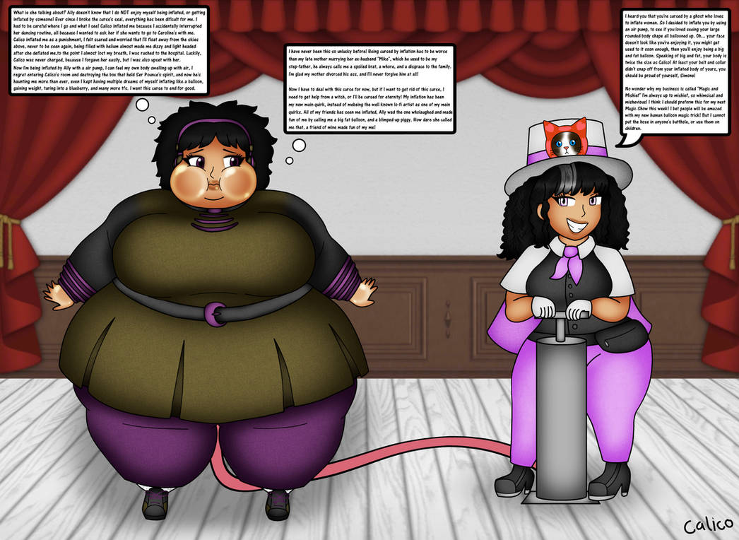 Musical Fat Inflation The Magic Show (Part 1): Inflation by Mami-Kun on DeviantArt