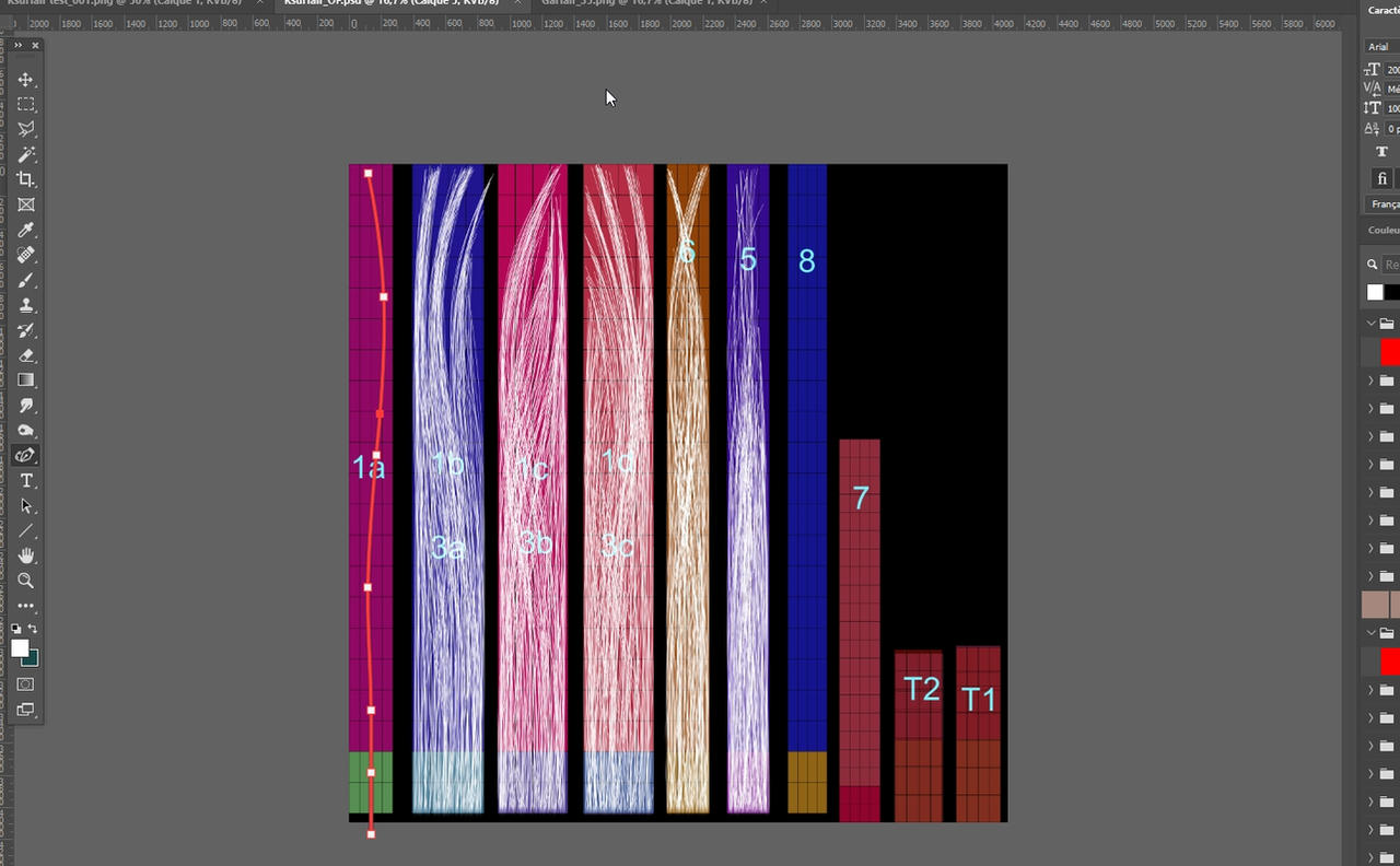 Creating Opacity Maps for my new Hair product by Rosseliani on DeviantArt