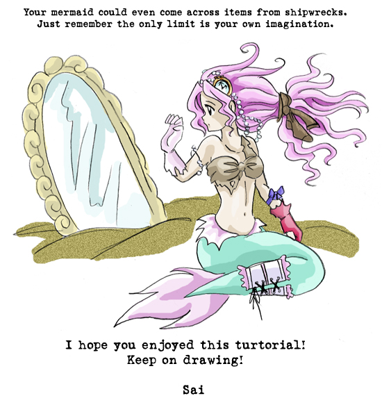 How to Draw Mermaids pg 7