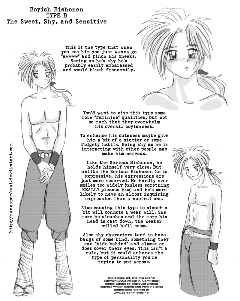 Drawing Tut- Bishonen Page 6