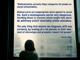 On medicalization of fat people..