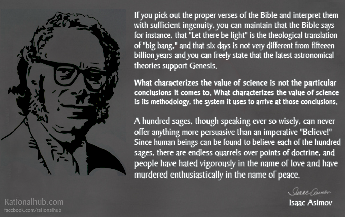 Isaac Asimov on Science and Religion..