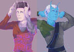 Weyoun and Shran are being silly by tamimio