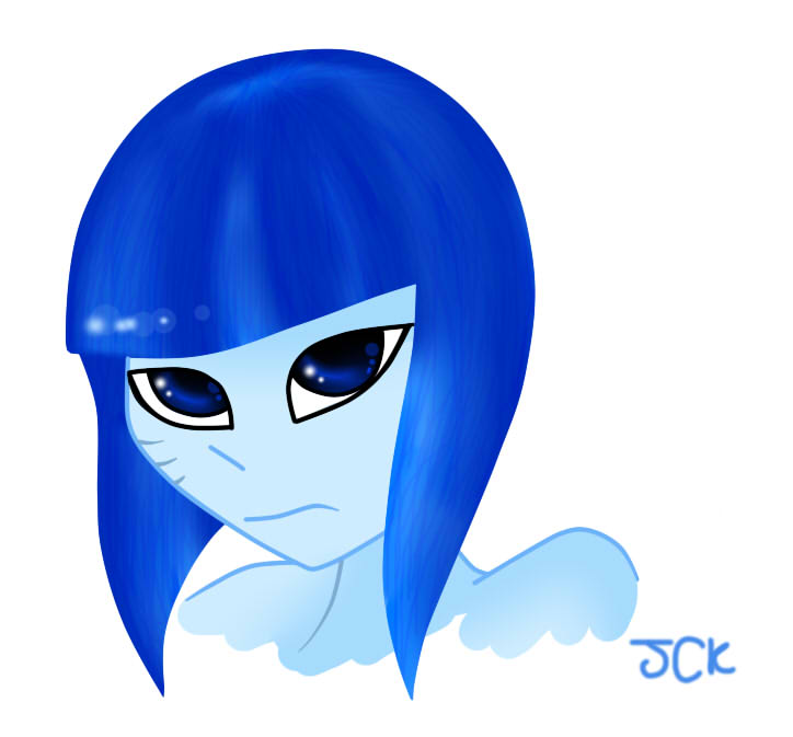 Blue Lady Headshot