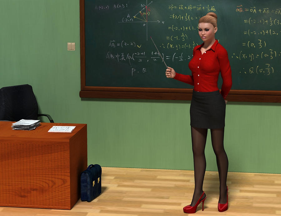 Sexy teacher by Rometheus on DeviantArt
