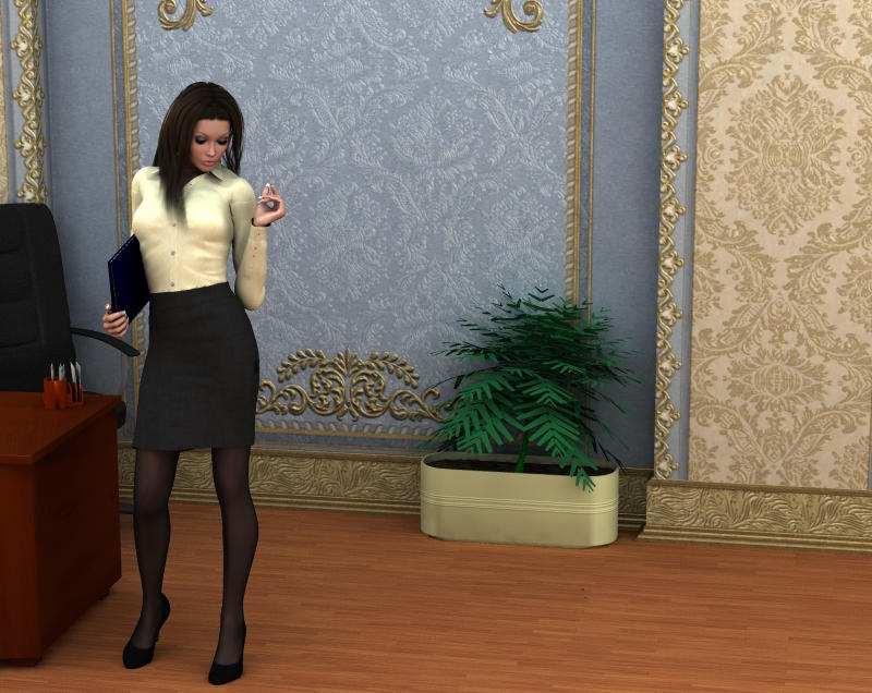 Office girl by Rometheus on DeviantArt