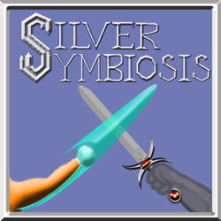 Silver Symbiosis title screen mock-up by C-Hillman