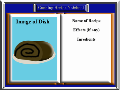 Silver Symbiosis Cooking Recipe Notebook