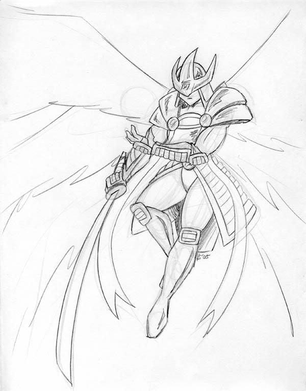 Samurai Phoenix Phoenix Samurai sketch by phoenixsamurai on DeviantArt