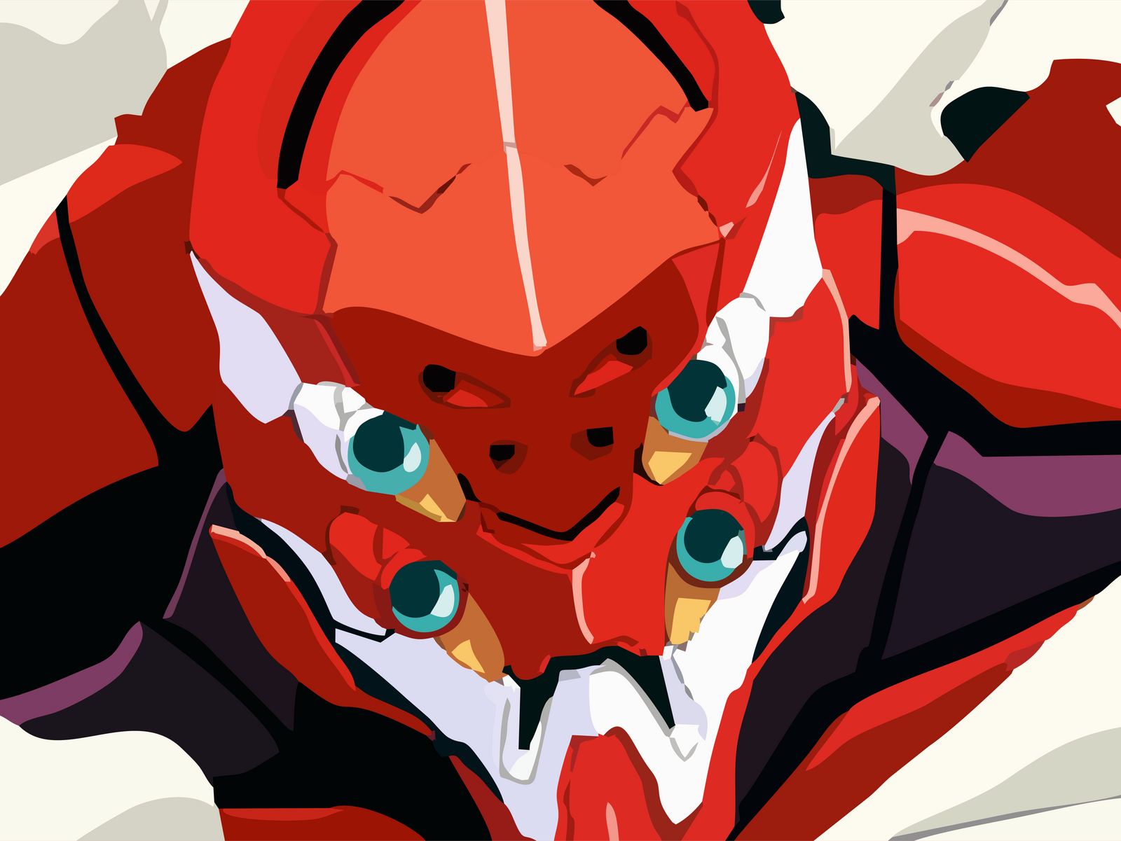 Eva Unit O2 Alpha Eva 02 Wallpaper HD by TostadaEspacial on DeviantArt