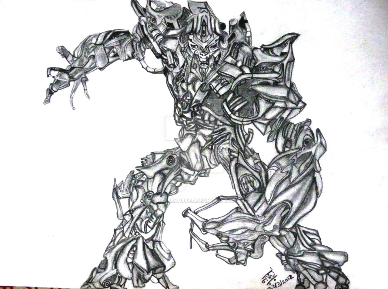 Transformers Megatron by naveen11986 on DeviantArt