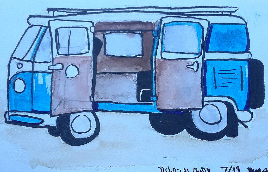 messy bus by severalpaintstains on DeviantArt