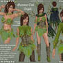 Summer Oak Dryad Outfit