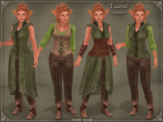 Tauriel Outfit GREEN