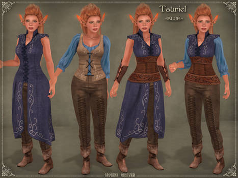 Tauriel Outfit BLUE