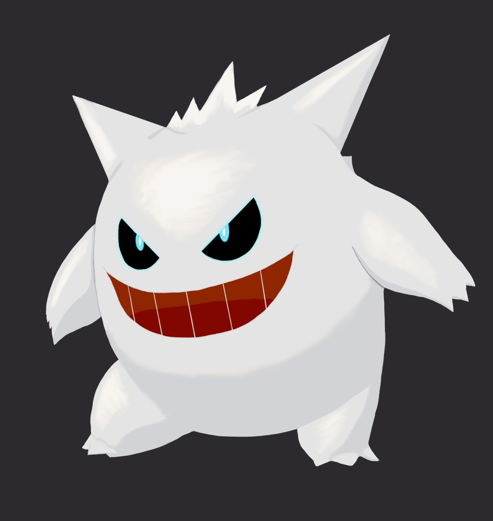 Shiny Gengar PxG Version by Preedo on DeviantArt