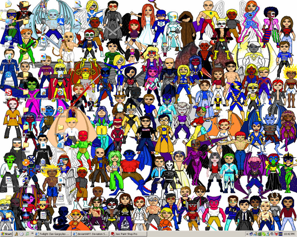 My Screen....all 100+micros by DrAw6BD on DeviantArt