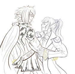 Prince and Tailor first dance ink