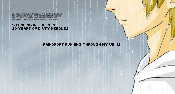 Raindrops in my veins