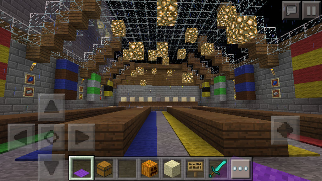 Hogwarts Minecraft Great Hall by dragonwitch623 on DeviantArt