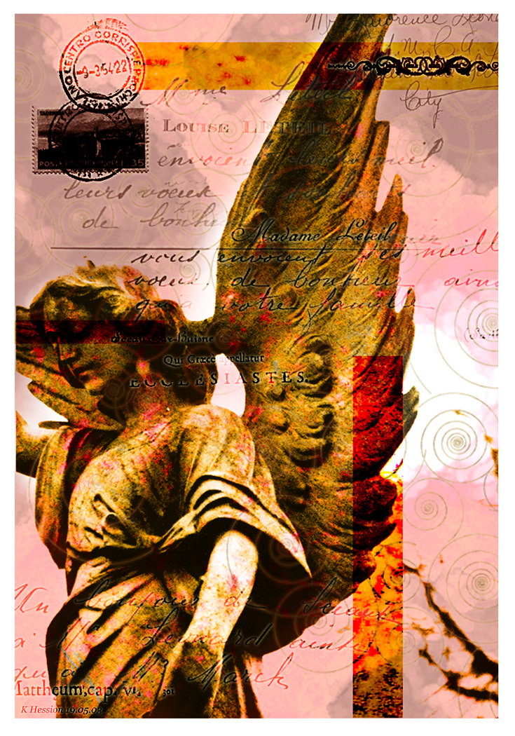 Notts Angel Postcard Design