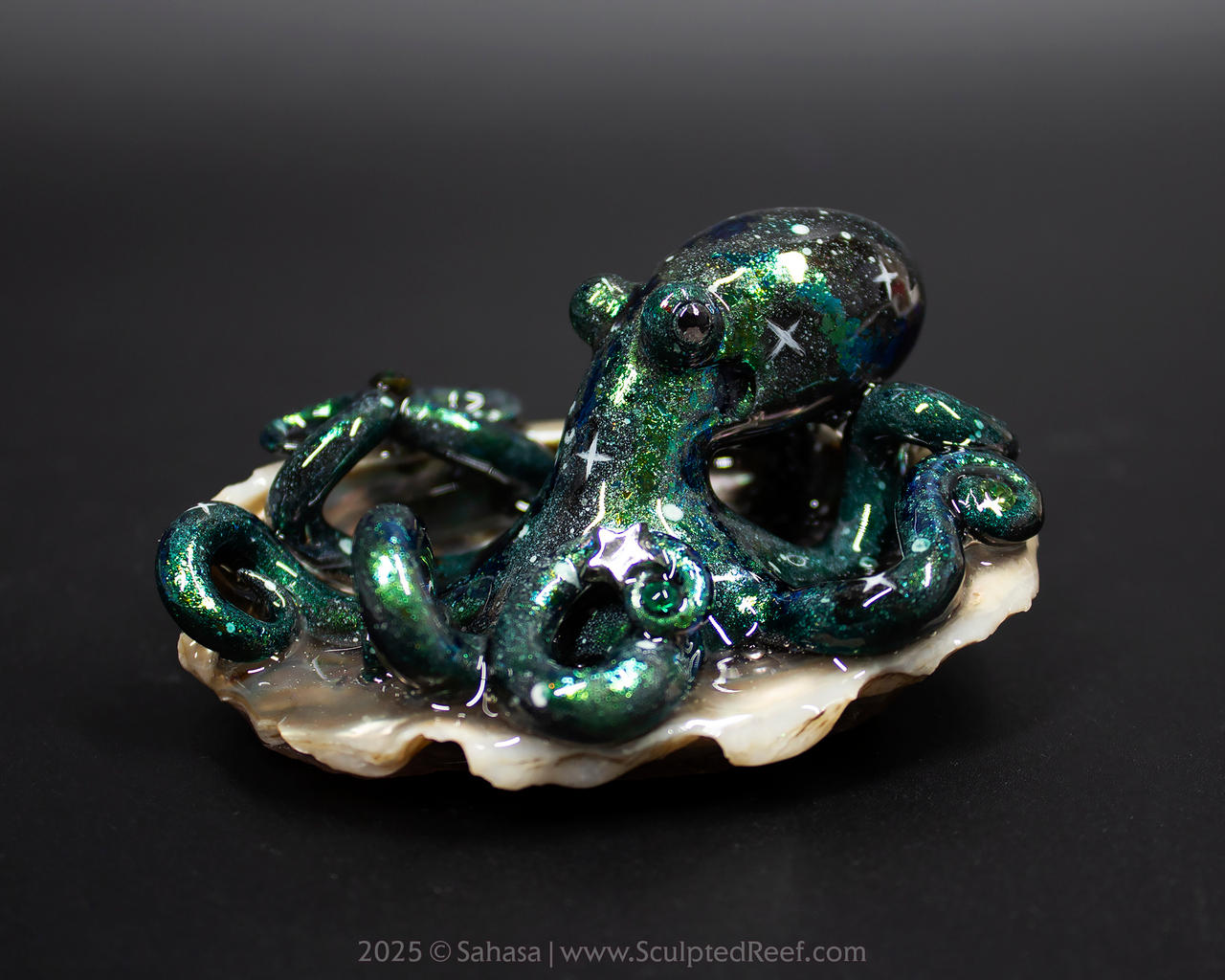 Shell Octupus Frame IRVING - Shelltopus - Nebula Octopus Sculpture by artbysahasa on DeviantArt