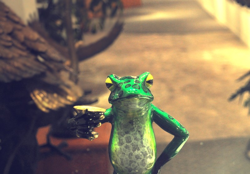 Glass Blown Frog