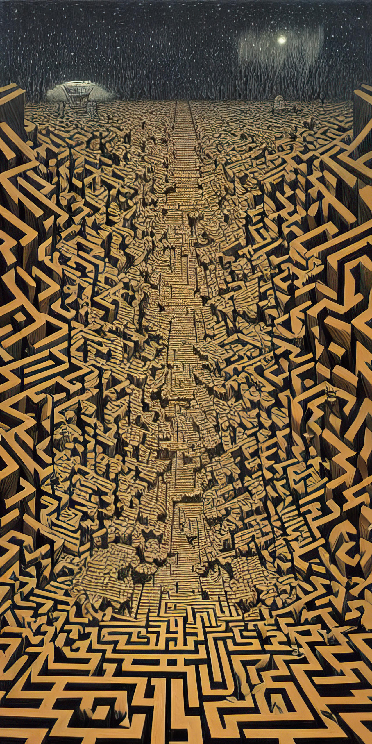 Simple Maze Deviantart The maze by artificialillusions on DeviantArt