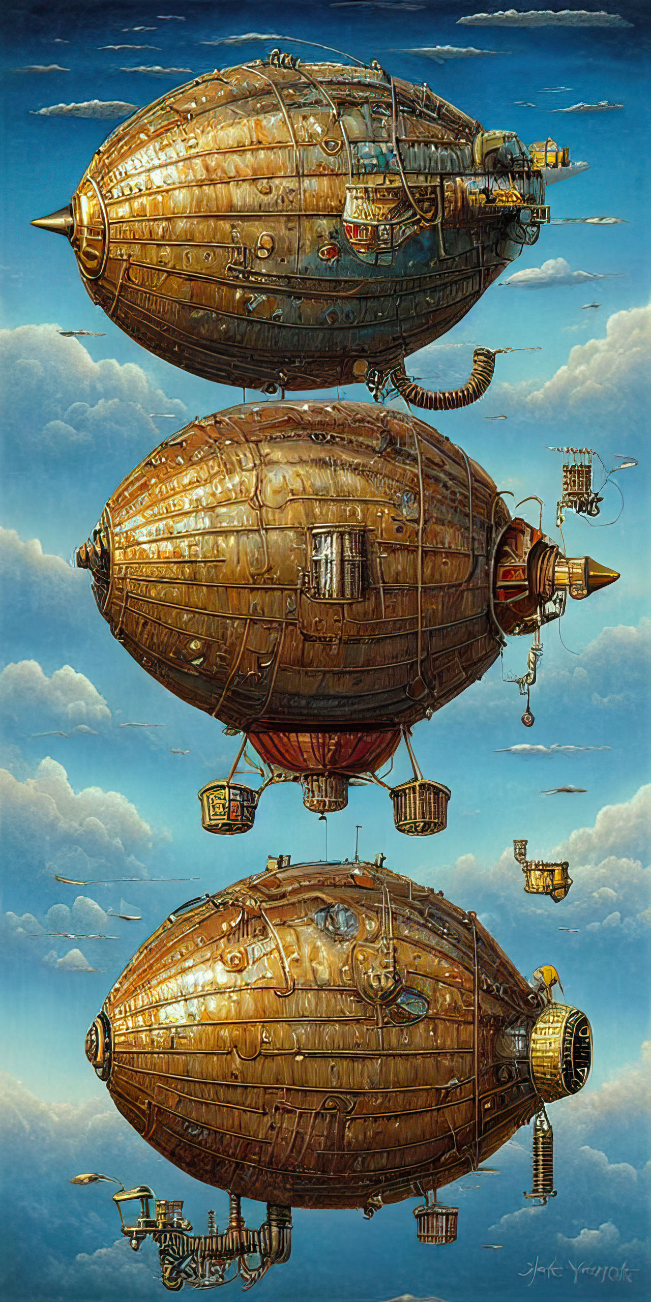Airships by artificialillusions on DeviantArt