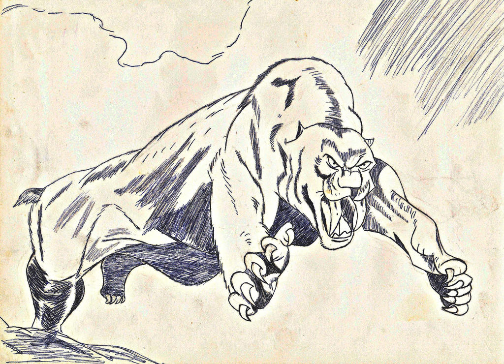 Sabertooth by Aprils-DungeonArt on DeviantArt