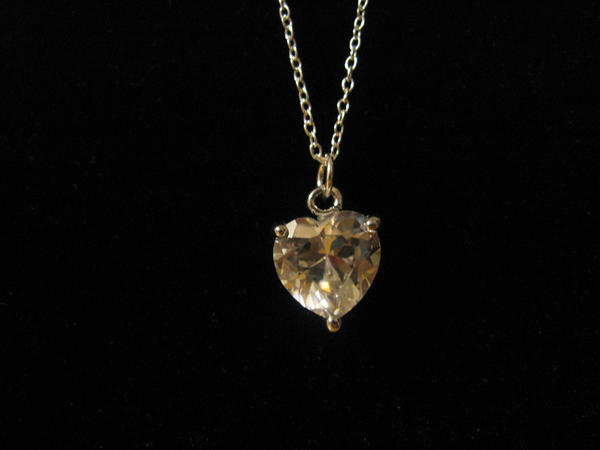 Sterling Crystal Heart2