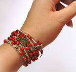 Linen bracelet by Aqvatali