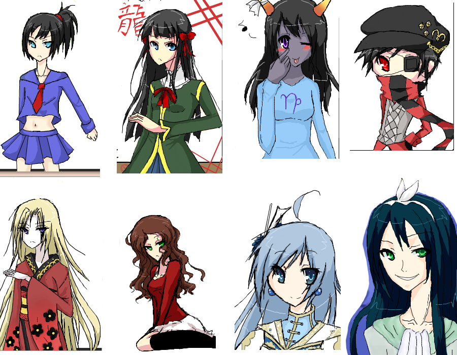 Iscribble OCs