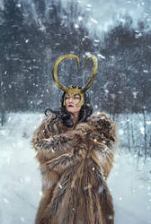 Winter in Asgard by ZoeVolf