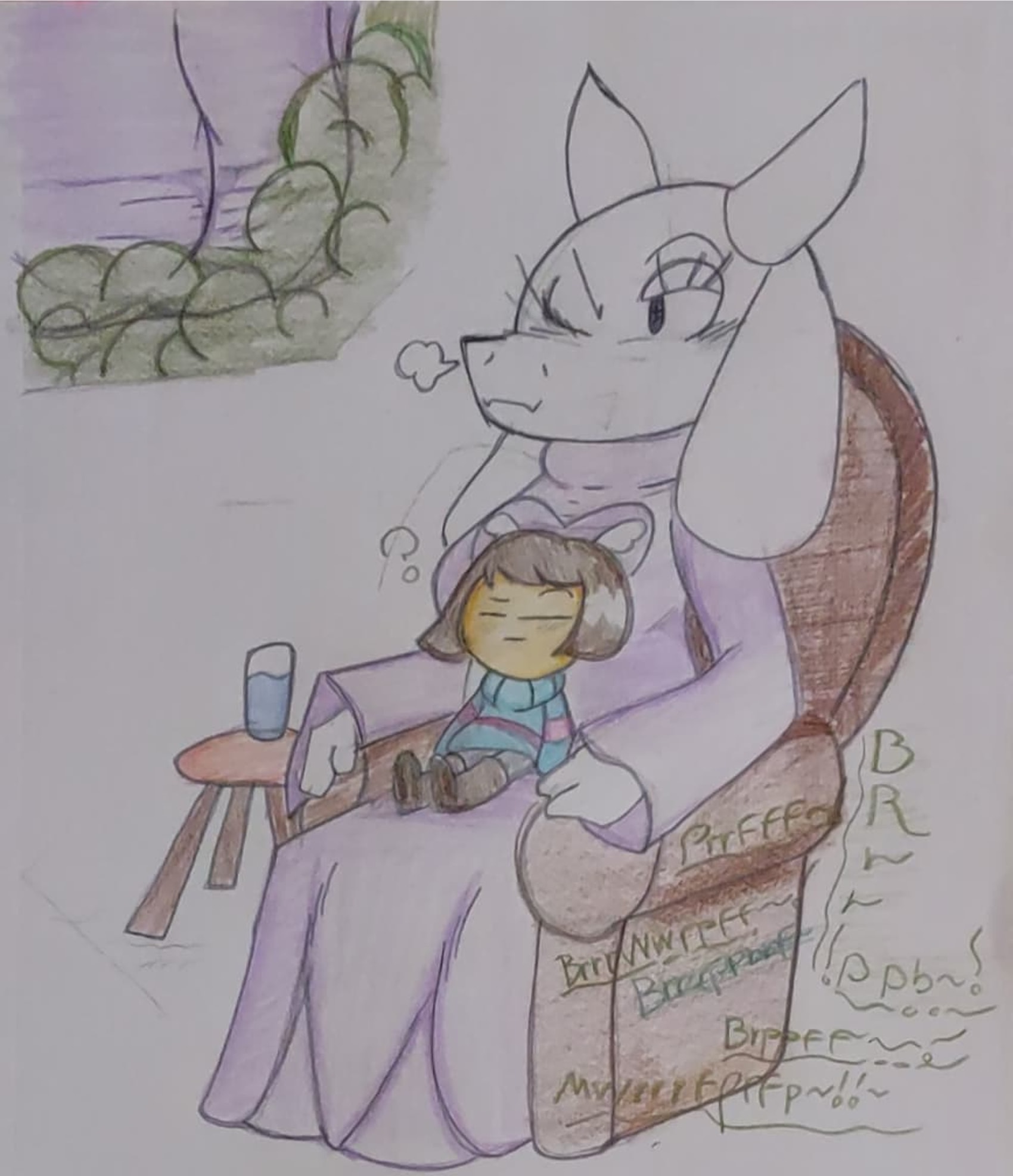 Toriel's Cheeky Sneaky~ by Sketchy-Braps on DeviantArt