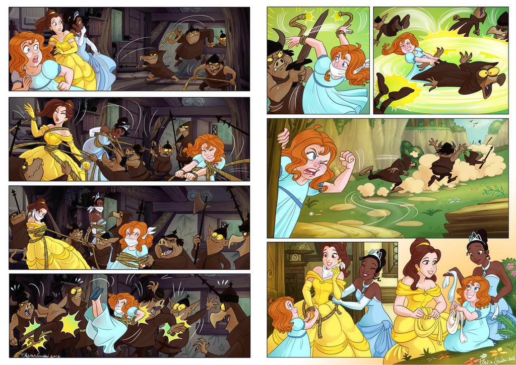 Another family. Дисней 18. Комиксы из мультфильмов Диснея. Связанные принцессы. Персонажи Диснея 18 +.