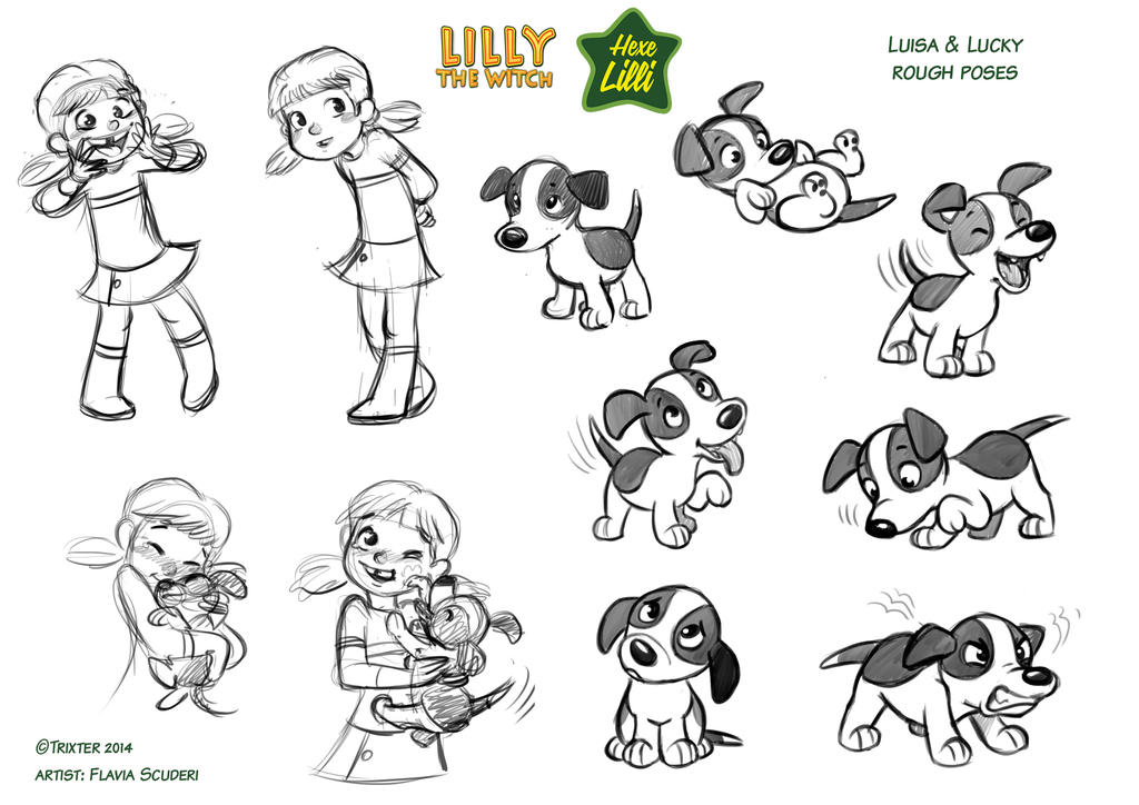 Hexe Lilli the Witch side character design by Skudo on DeviantArt