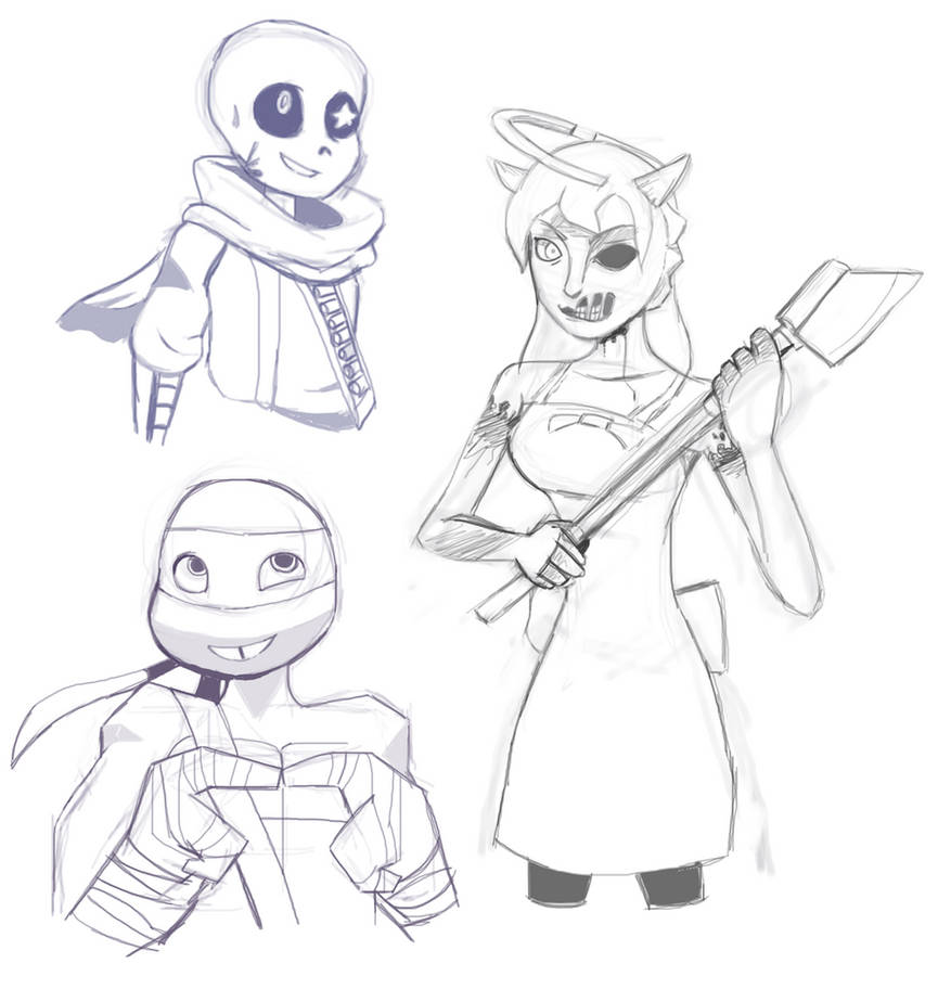 Sketch Random Characters 2 By JulieDraw2046 On DeviantArt sketch-random-characters-2-by-juliedraw2046-on-deviantart