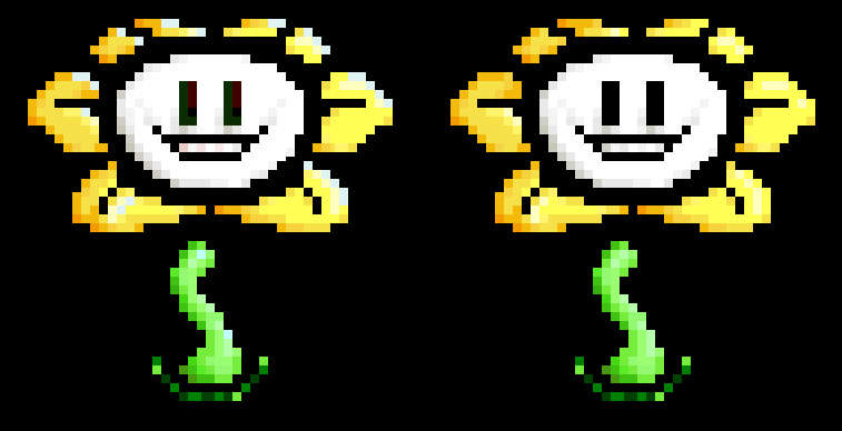 Flowey Sprite Sheet V.1 by Stevboi on DeviantArt