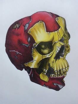 Iron man's skull