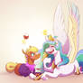 Celestia and Harshwhinny
