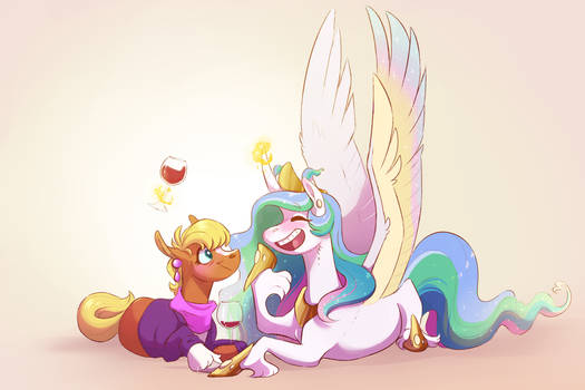 Celestia and Harshwhinny